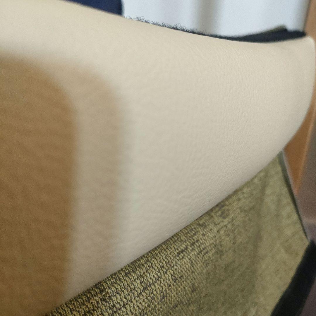 ORION　朝日木材　ダイニングチェア　合皮カバー付き　２脚