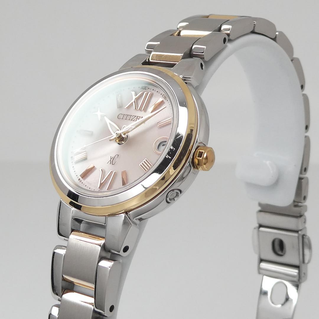 ✴美品稼働品 シチズン xC 電波ソーラー ミニソル エコドライブ 16.5㎝