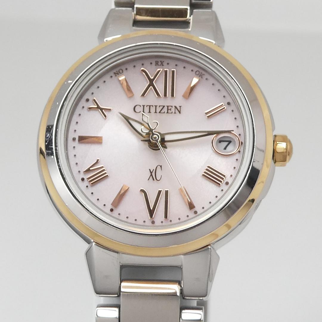 ✴美品稼働品 シチズン xC 電波ソーラー ミニソル エコドライブ 16.5㎝