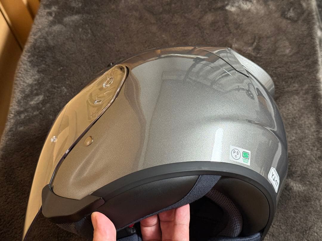 ZENITH YJ-17 ジェットヘルメット XXLダークメタリックシルバー