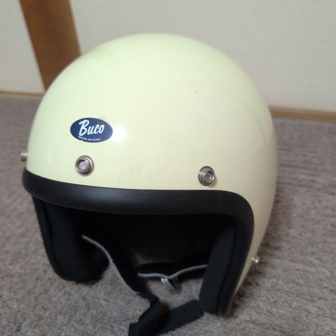 Buco ジェットヘルメット アイボリー