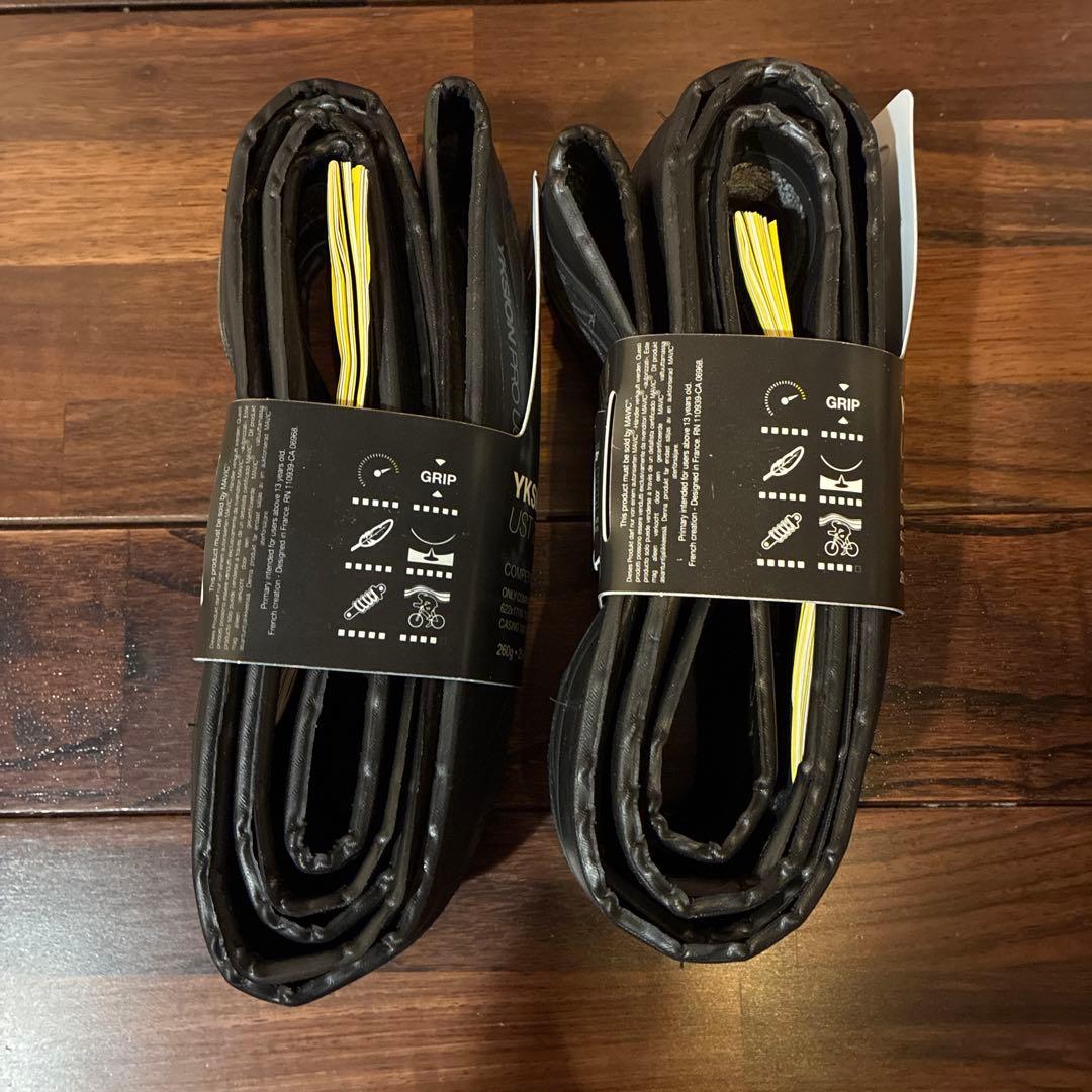 新品未使用　MAVIC Yksion Pro UST 2 700x25C 2本