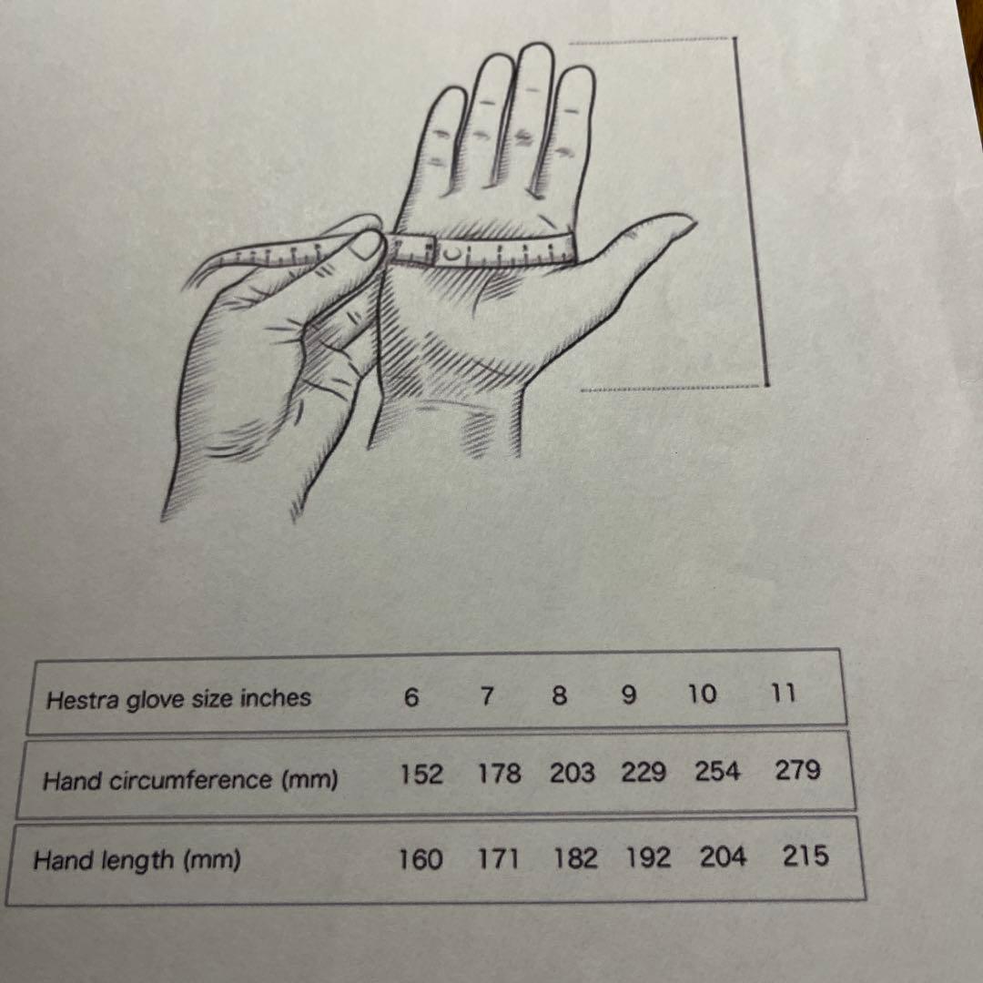 Hestra ワカヤマ　ミトングローブ
