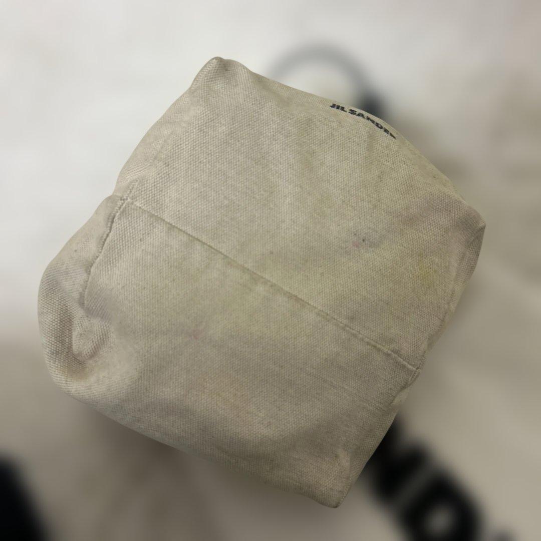 【良品】Jil sander ジルサンダー レザーショルダーバッグ　リバーシブル