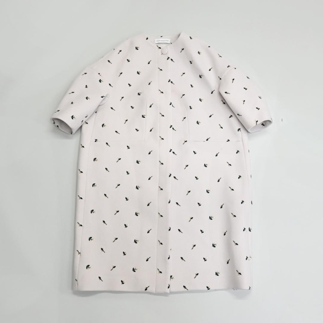 □ 47898★年 定価12万 25AW ツルバイマリコオイカワ コクーンコート