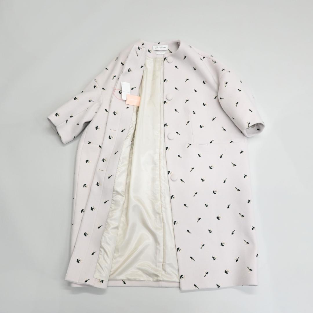 □ 47898★年 定価12万 25AW ツルバイマリコオイカワ コクーンコート