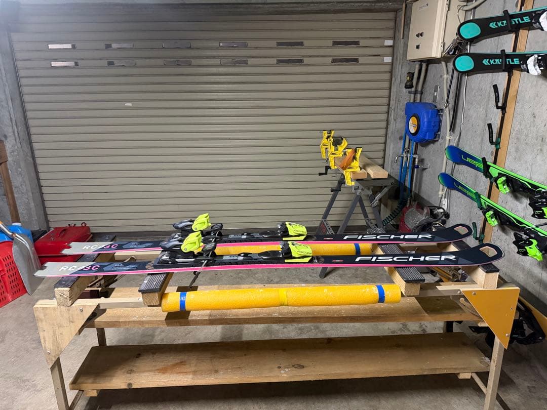 FISCHER RC4 SC スキー 160cm ビンディング付き
