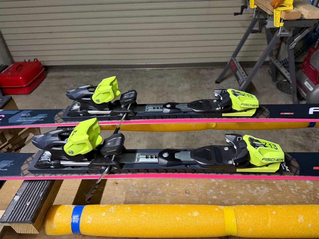FISCHER RC4 SC スキー 160cm ビンディング付き