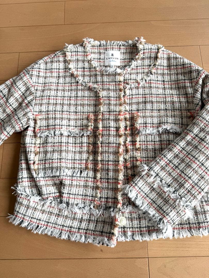 LANVIN en Bleu ランバンオンブルー　ツイードジャケット