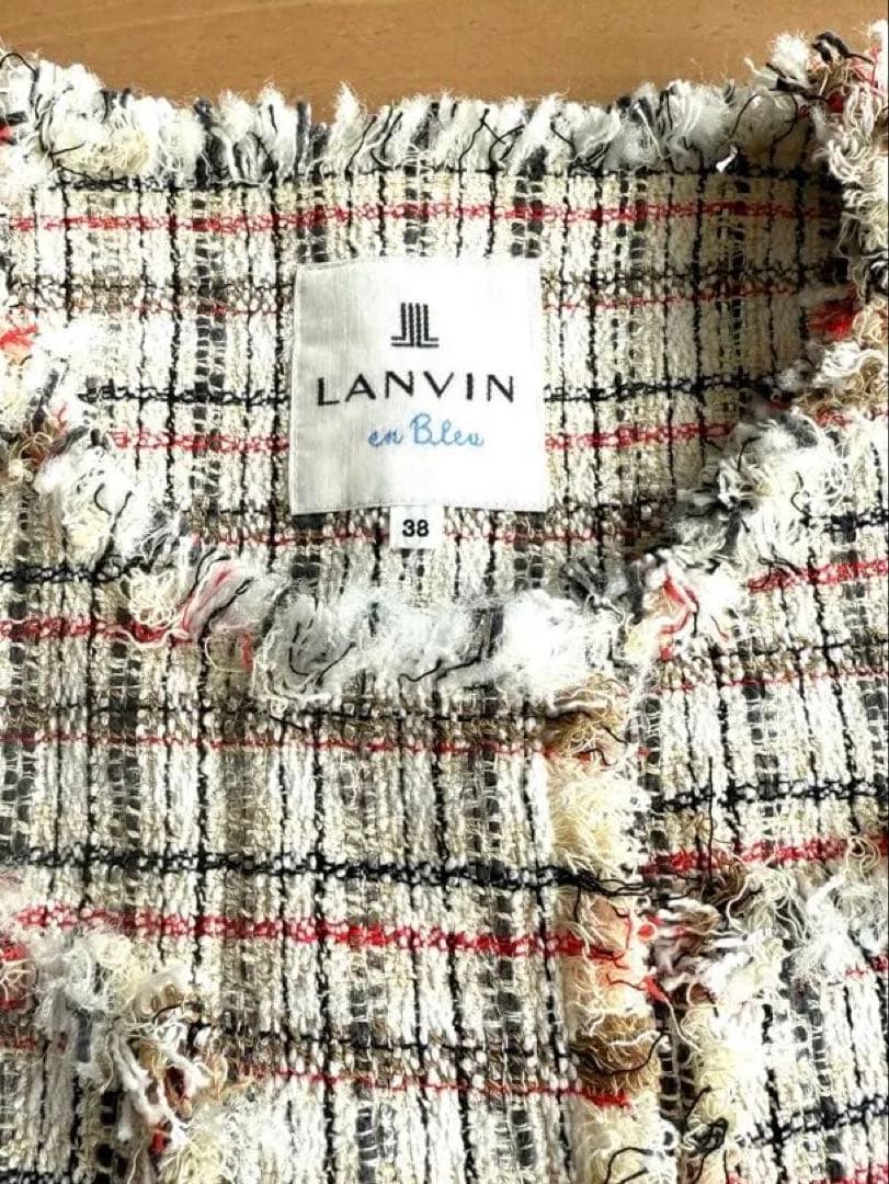 LANVIN en Bleu ランバンオンブルー　ツイードジャケット