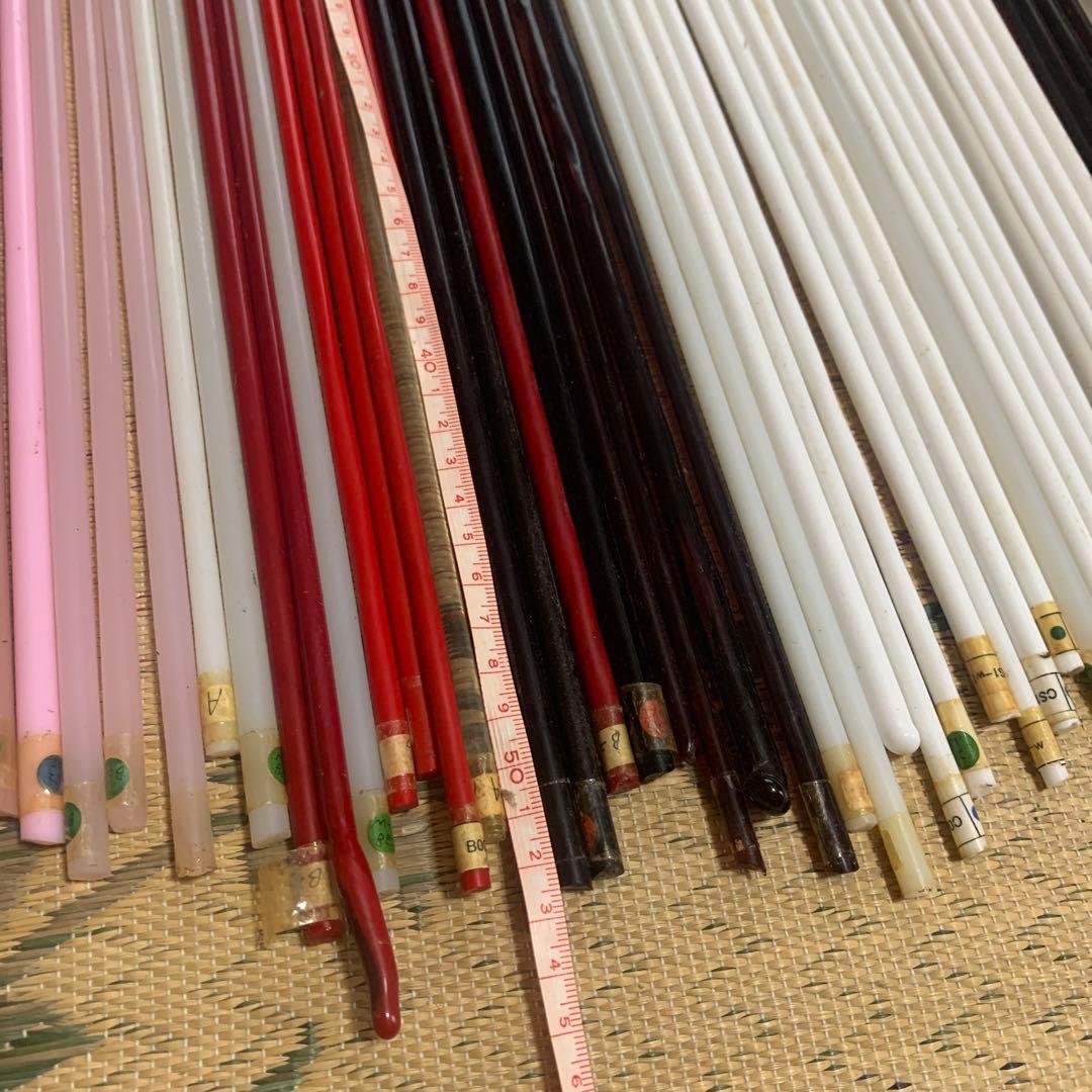 キナリガラス　佐竹ガラス　トンボ玉　ガラス棒まとめ売り