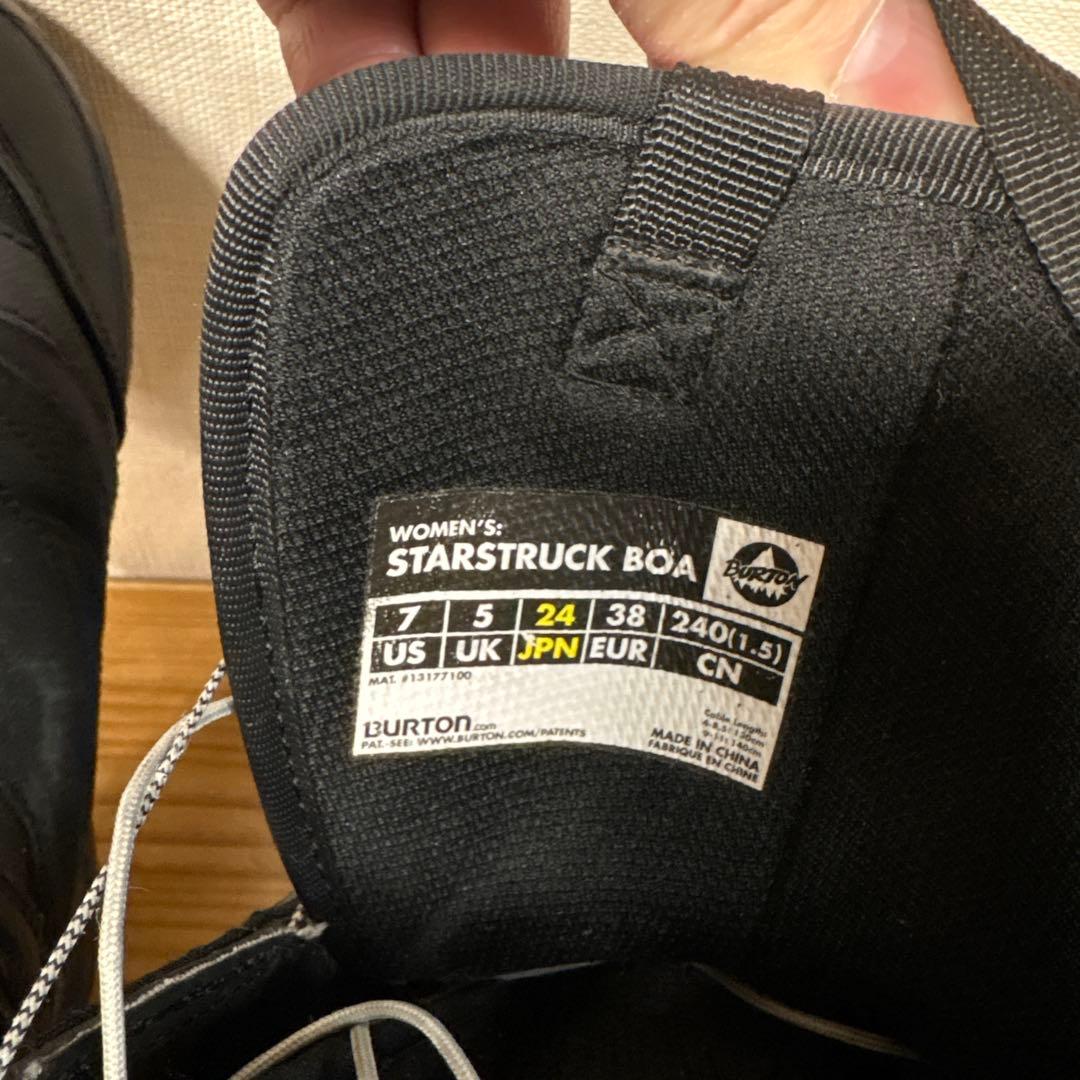 BURTON 24cm スノーボードブーツ BOA