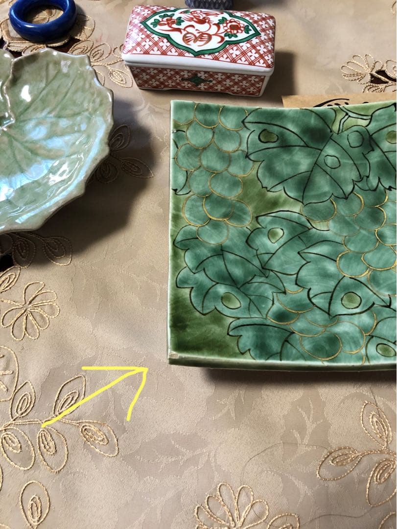 おふたり様の食卓　陶器の器6点と小物３点　陶葊　其泉　など