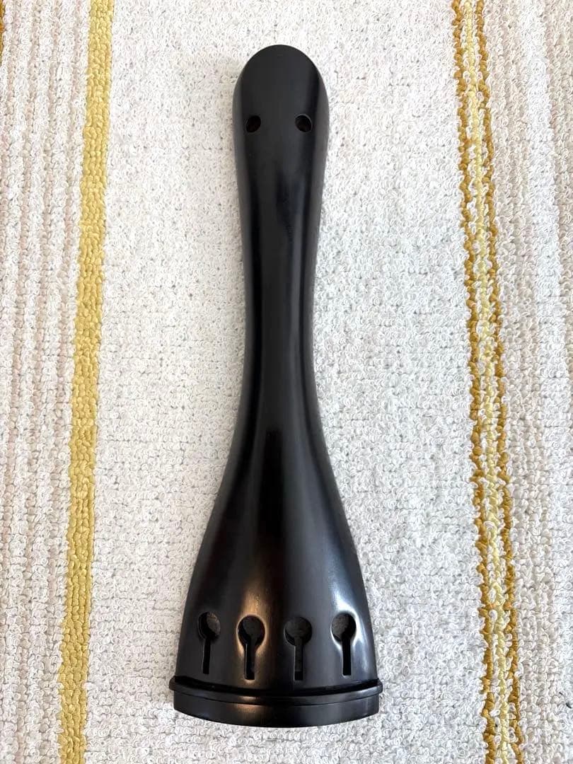 【新品】コントラバス用 テールピース エボニー