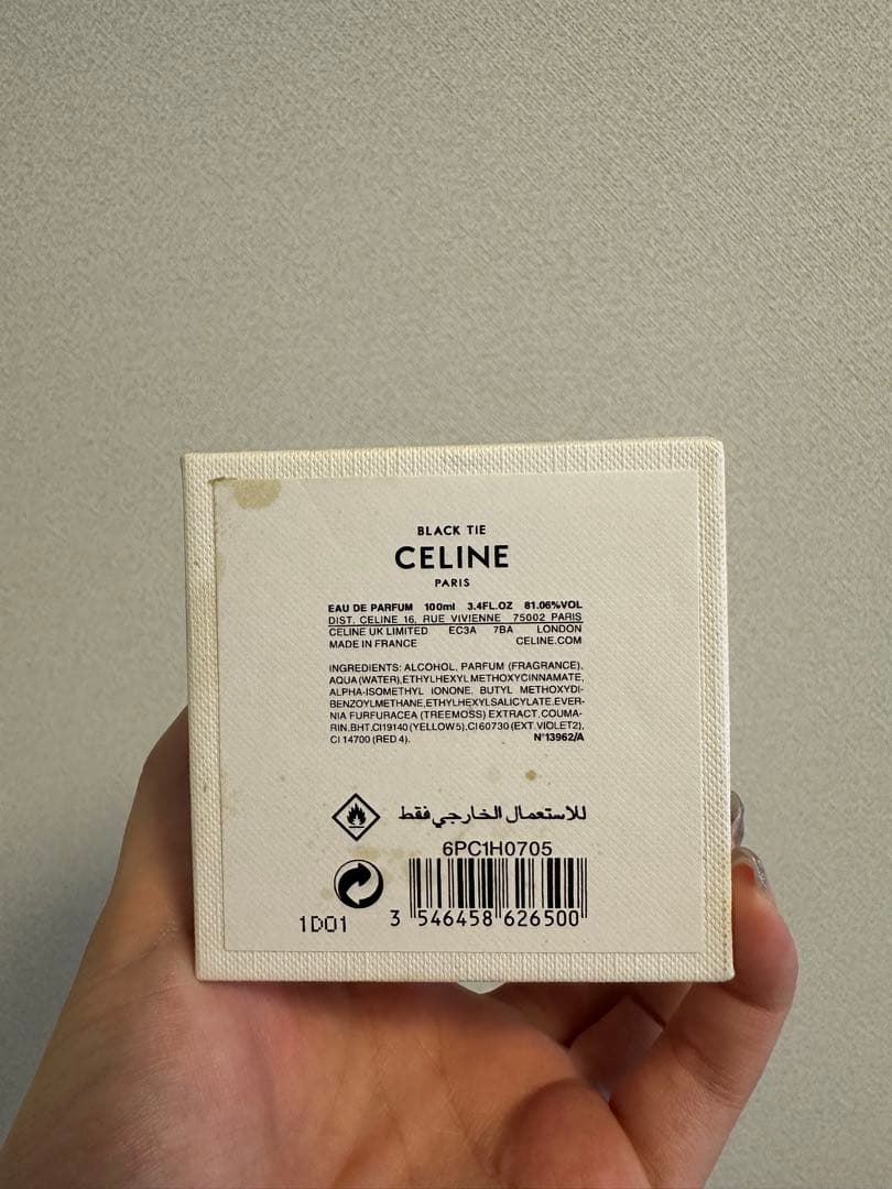 CELINE BLACK TIE ブラックタイm香水 100ml 残量9割