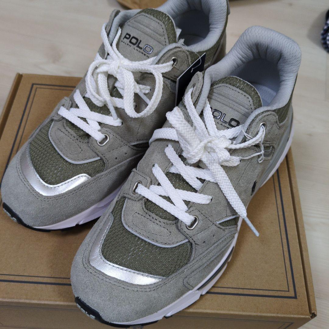 タイムセール新品♥ラルフローレン 25センチ　スニーカー