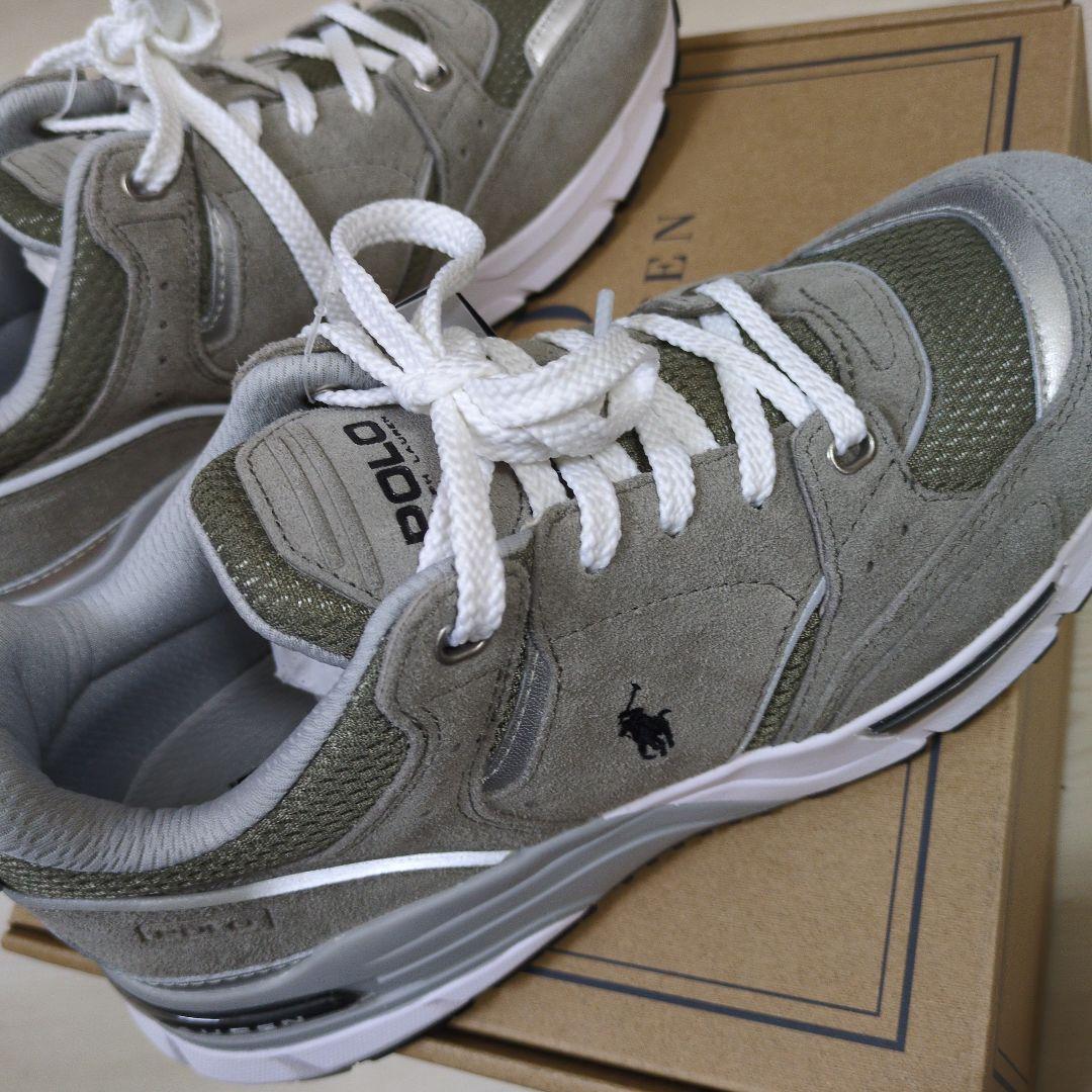 タイムセール新品♥ラルフローレン 25センチ　スニーカー