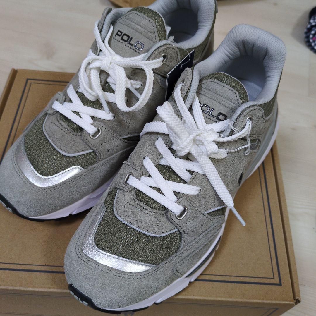 タイムセール新品♥ラルフローレン 25センチ　スニーカー