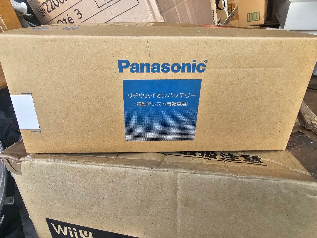 新品未使用　Panasonic リチウムイオンバッテリー NKY514B02B