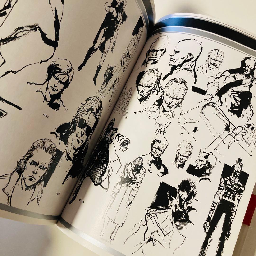 初版書✳️新川洋司『THE ART OF L GEAR SOLID』原画集