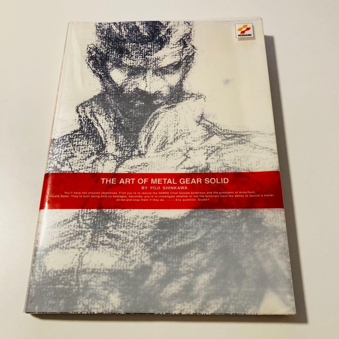 初版書✳️新川洋司『THE ART OF L GEAR SOLID』原画集