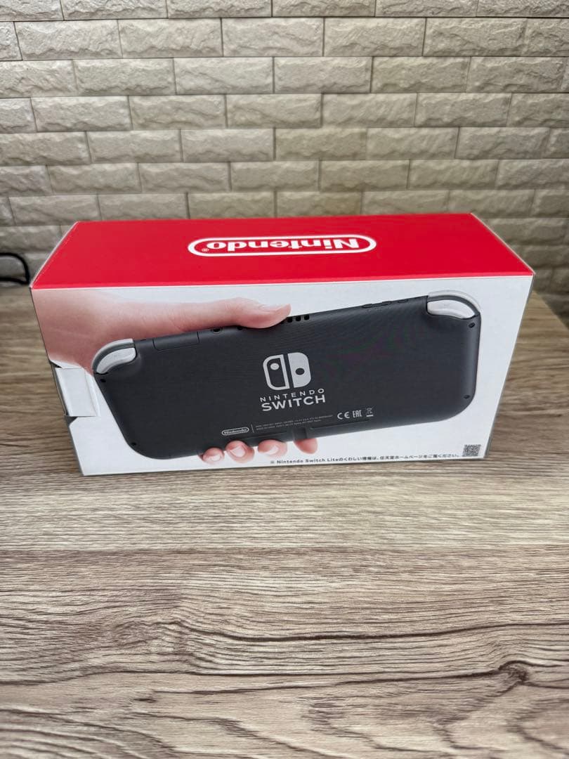 【美品】Nintendo Switch Lite グレー キャリングケース付き