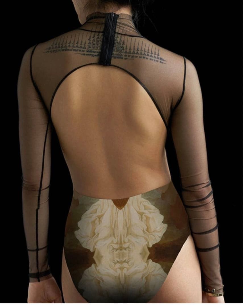 超美品　MALDIRE バレエ　レオタード stina