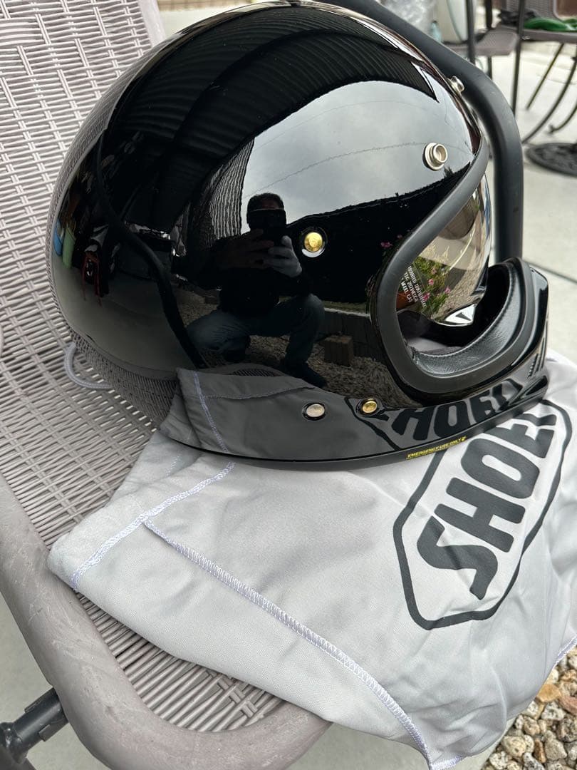 SHOEI EX-ZERO ヘルメット ブラック XL 付属品色々