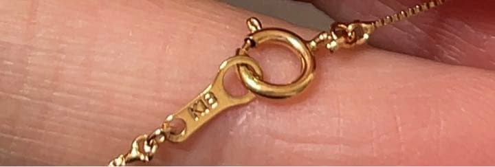 K18 ピンクサファイアハートネックレス　0.5カラット