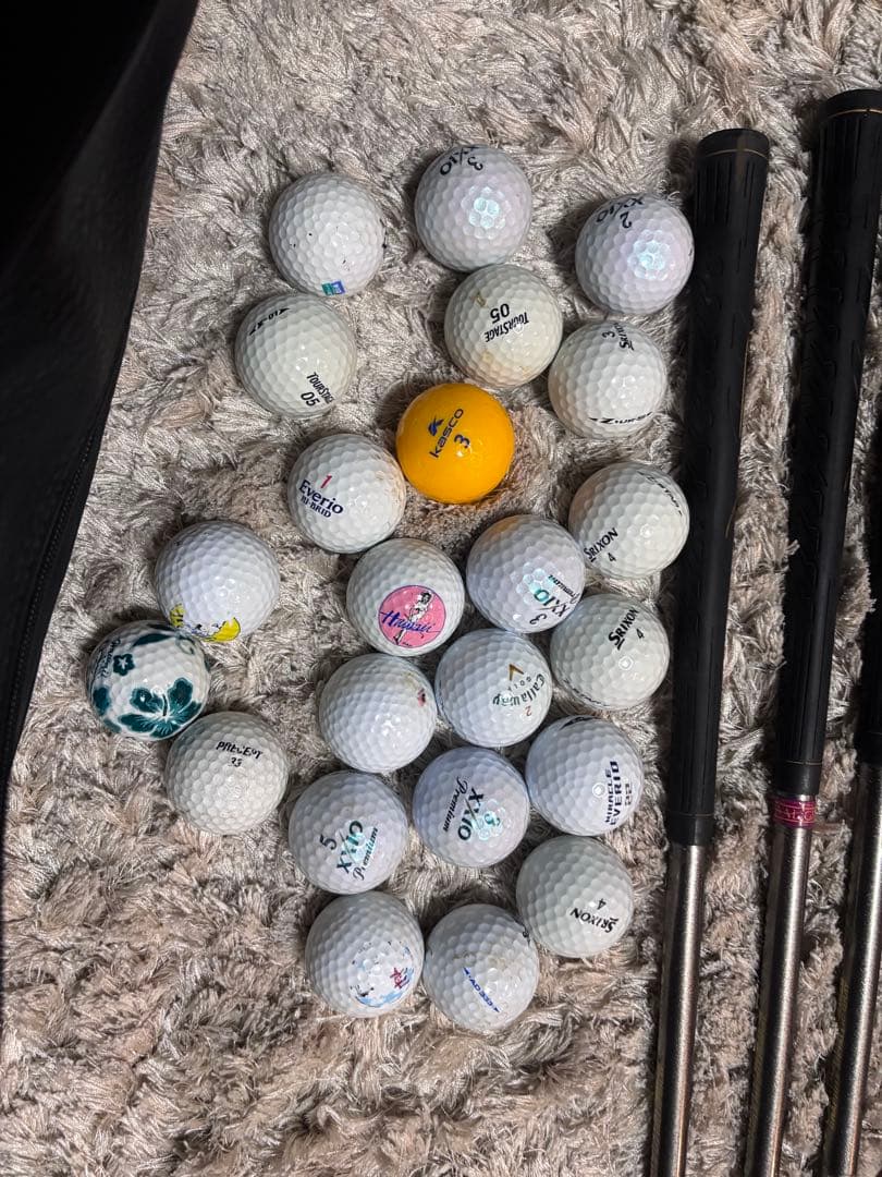 ミズノ他 クラブセット クラブ合計23本 ゴルフバッグ HONMA XXIO