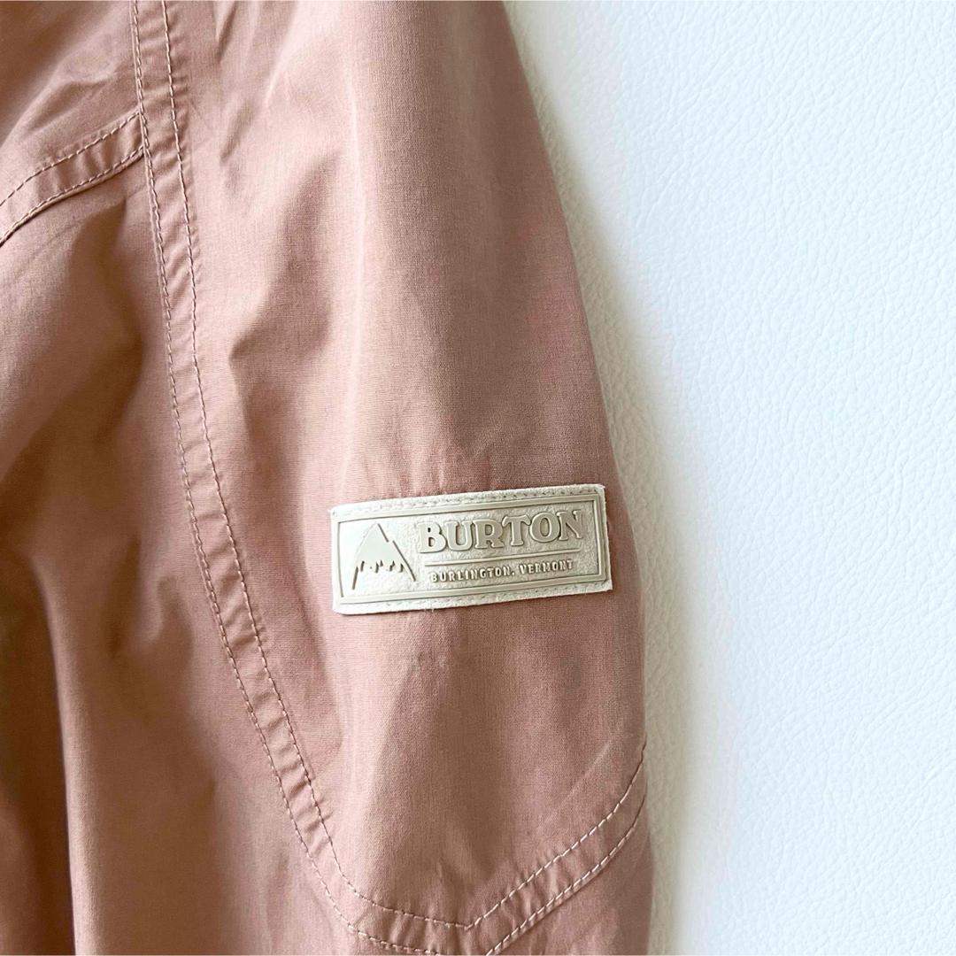 4922 バートン　ジャケット ゴアテックス　ファー付き ピンクベージュ　M