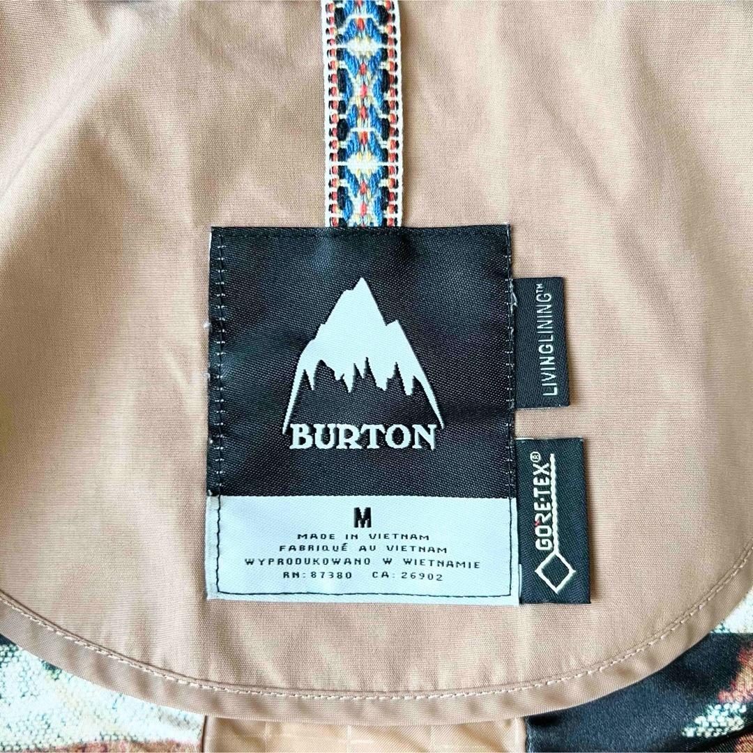 4922 バートン　ジャケット ゴアテックス　ファー付き ピンクベージュ　M