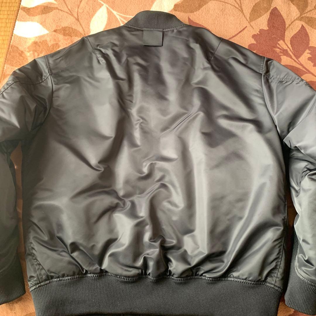 ユニクロ ジルサンダー ブラック MA-1 フライトジャケット