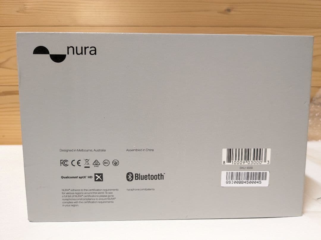 【未使用】Nura　Phone ニューラ　ヘッドホン ワイヤレス