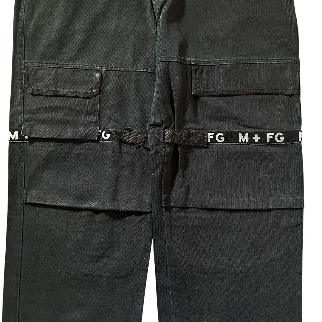 MARITHE FRANCIOS GIRBAUD シャトルパンツ W42 黒