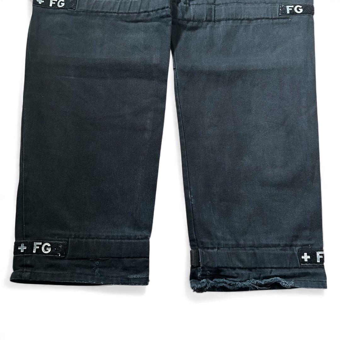 MARITHE FRANCIOS GIRBAUD シャトルパンツ W42 黒