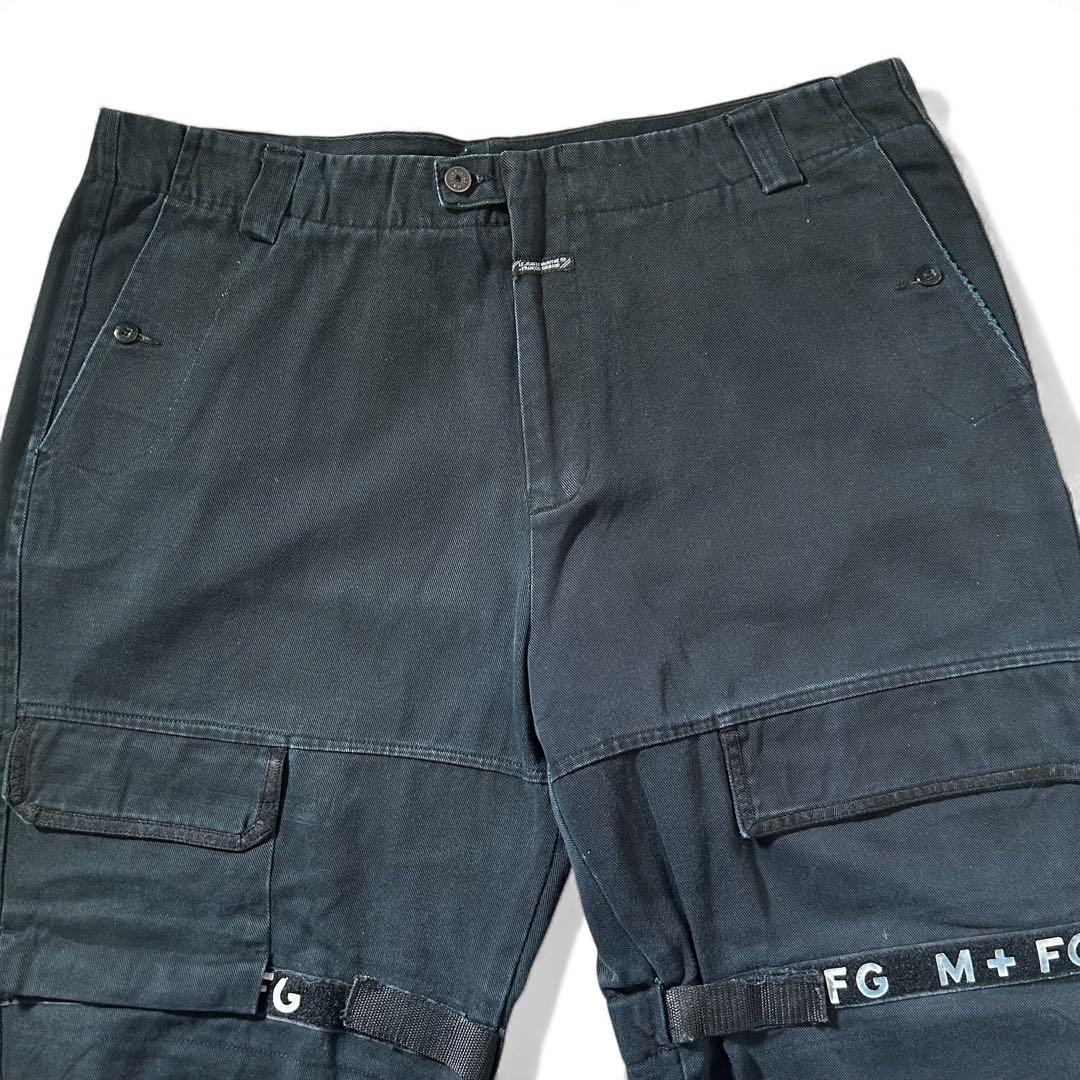 MARITHE FRANCIOS GIRBAUD シャトルパンツ W42 黒