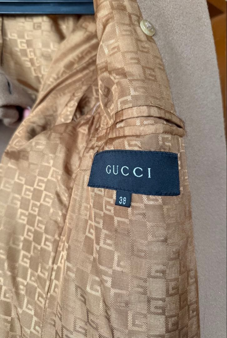 写真追加★美品★グッチ GUCCI カシミア コート 38 JA01
