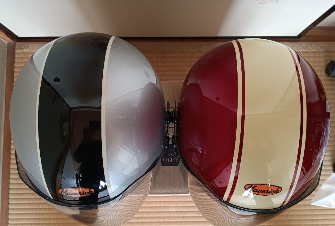 オートバイ用ジェットヘルメットMAVERICK マーベリック ばら売り可能