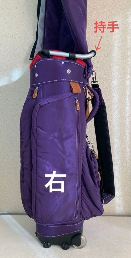 ゴルフ キャスター付き キャディバッグ