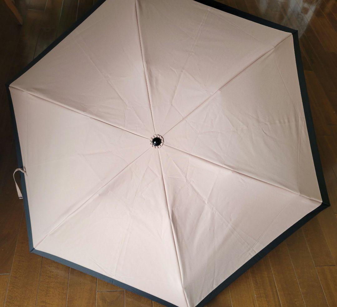 【クータン】サンバリア100　折りたたみ日傘 ３段折　ピンク