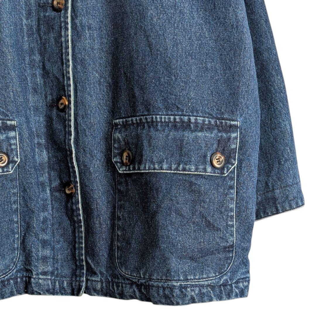 マーブ様 濃紺 80s ST.JOHN's BAY カバーオール 裏地付き