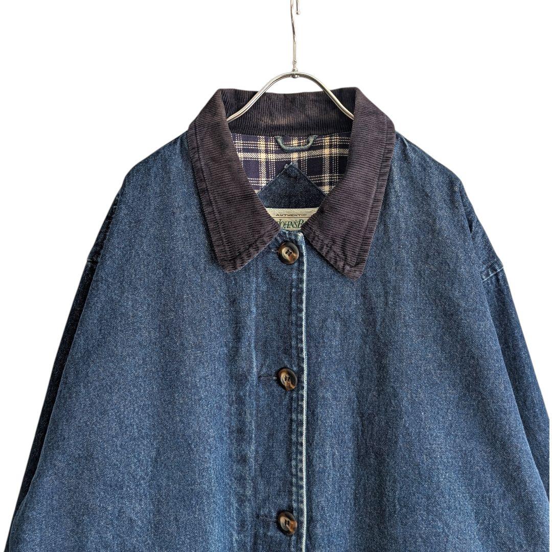 マーブ様 濃紺 80s ST.JOHN's BAY カバーオール 裏地付き