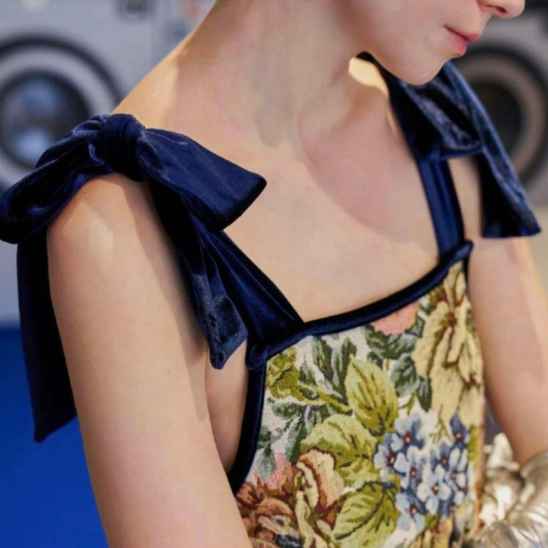 あさぎーにょ POPPY ゴブランリボンドレス　オケージョン