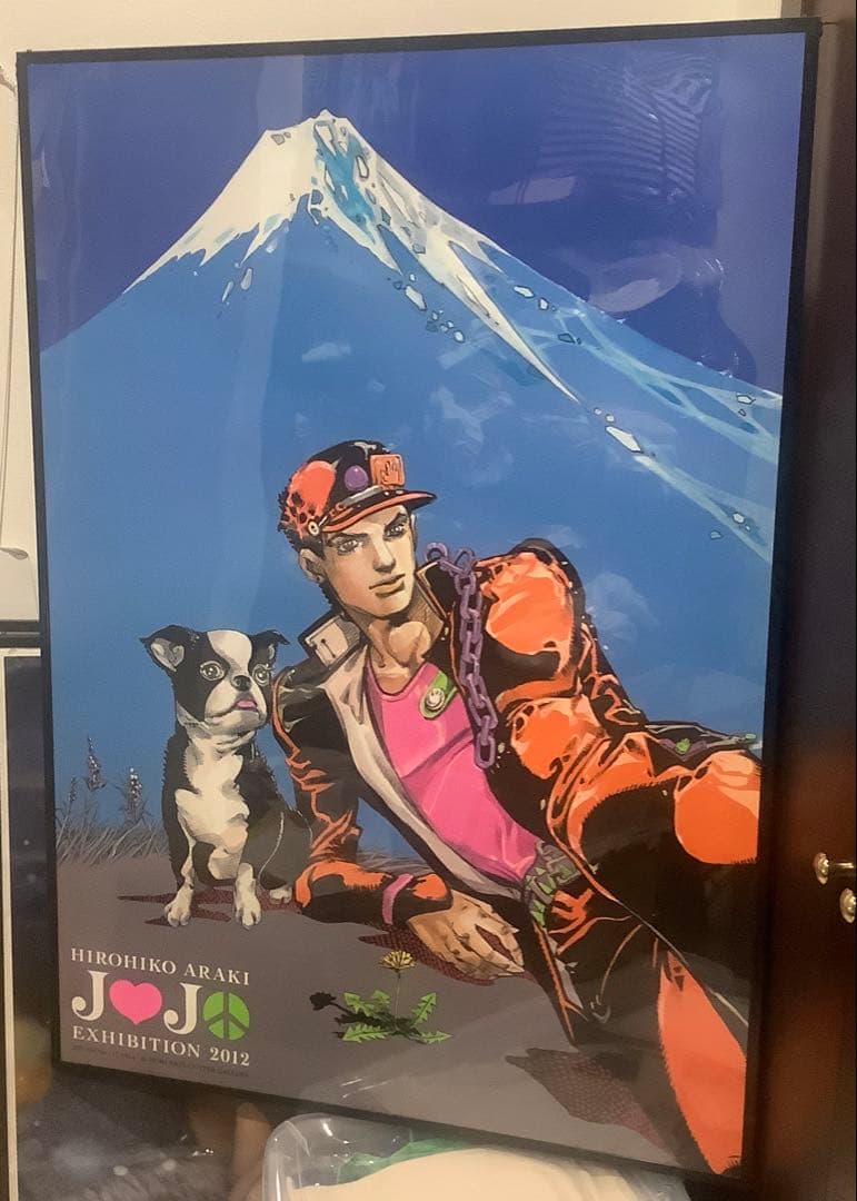 【貴重】ジョジョの奇妙な冒険　第一回ジョジョ展ポスター 2012 美品