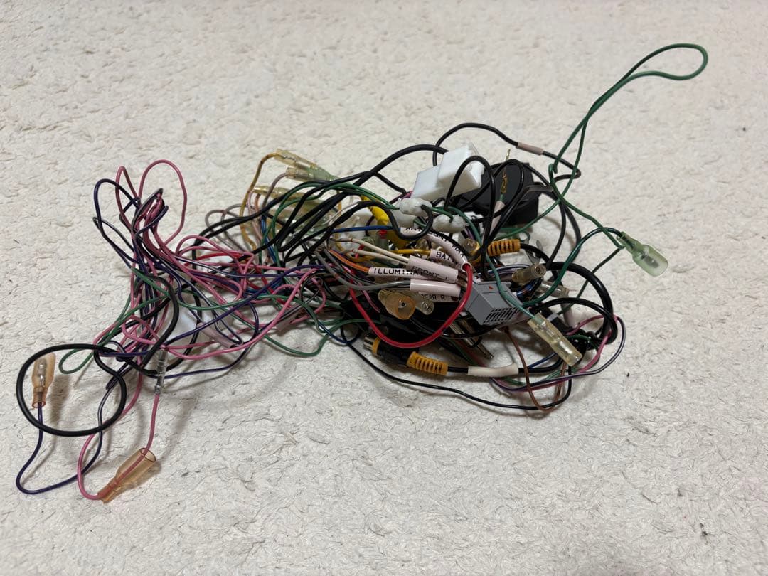 Panasonic CN-F1D9D カーナビ 本体と配線　パナソニック