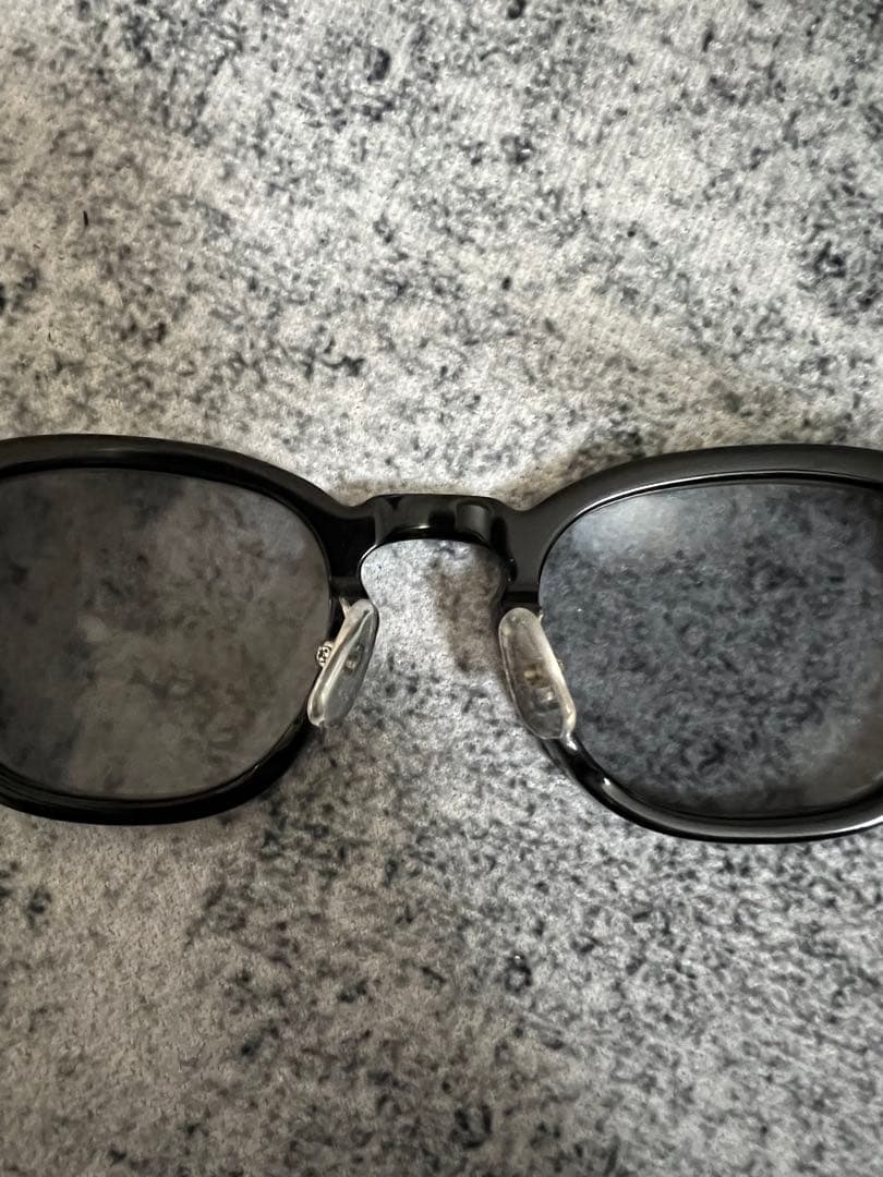 MOSCOT レムトッシュ　ブラック サングラス 度なし　グレー35%