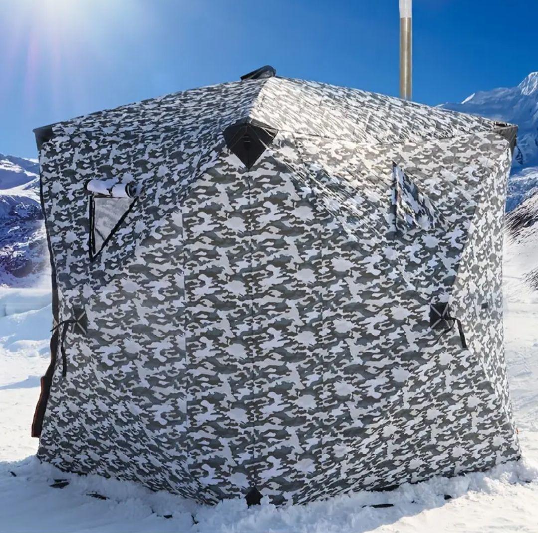 『限定』ととのうサウナテント3点セット+薪ストーブ+高級バスローブ