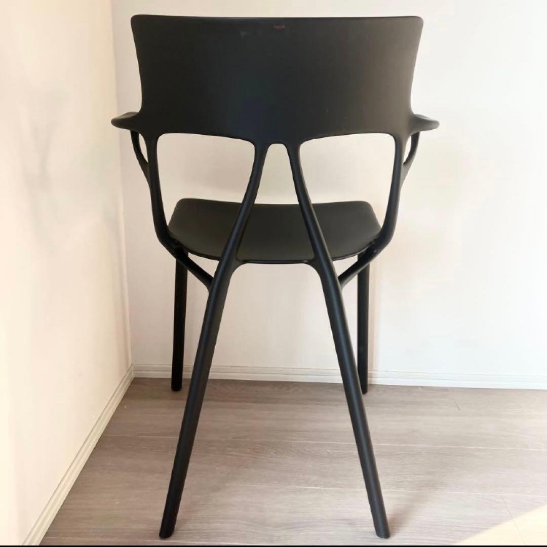 Kartell カルテル　AIチェア ブラック　4脚セット　送料込　直接引取歓迎