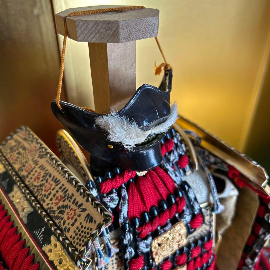 五月人形☆標準鎧平飾り 人形のみ 秀月 12月24日から30日まで発送不可